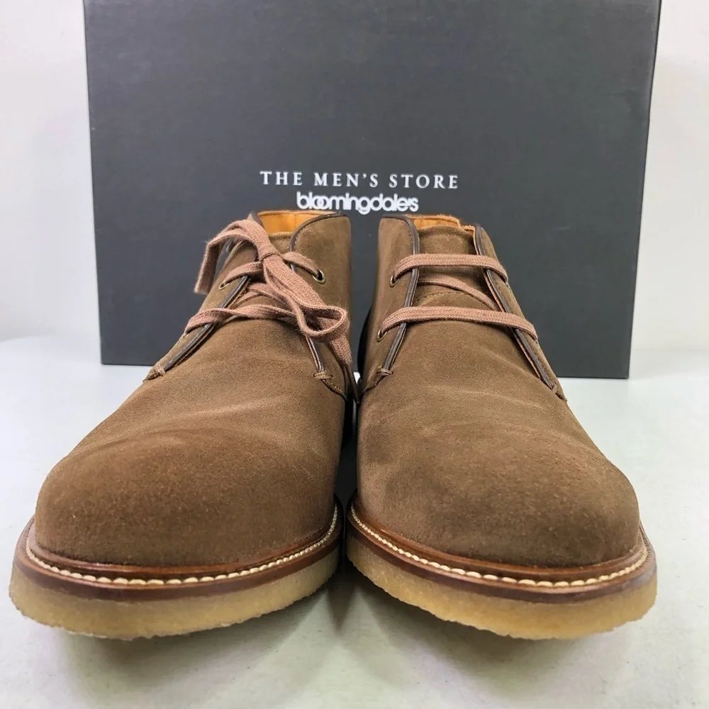 The Men’s Store Bloomingdales Sand Suede Chukka Boots Size 7.5
